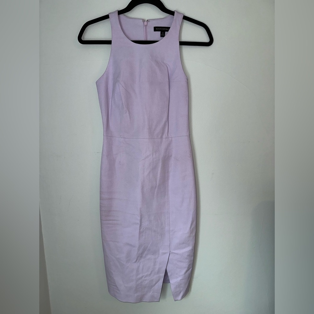 Banana Republic Lilac Midi Dress